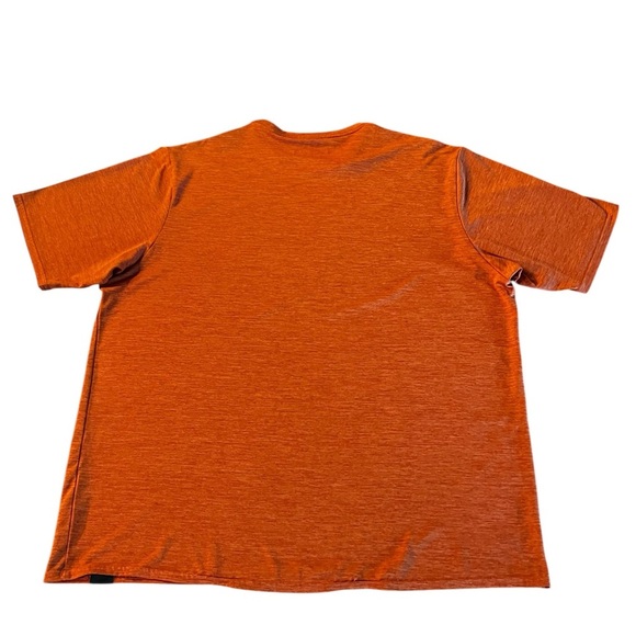 Patagonia Orange Short Sleeve Tee with Stripes Size Men’s Large - Picture 2 of 7